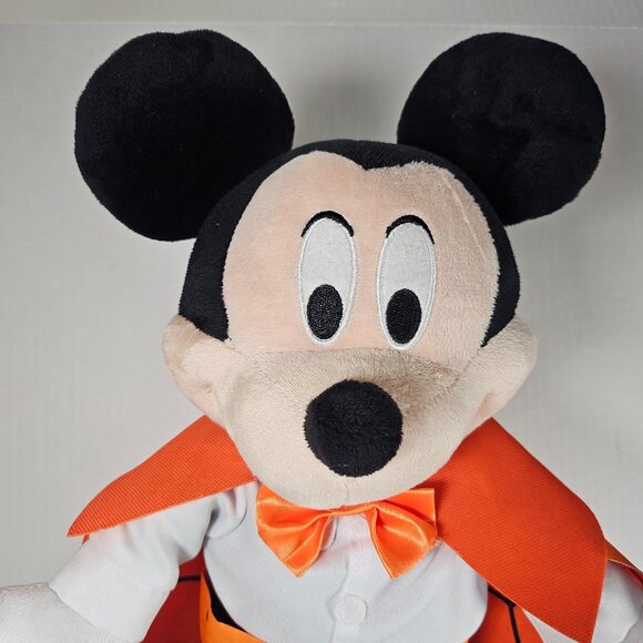 Disney 22 Inch Mickey Mouse Dressed as Vampire Dracula. Porch/Door Greeter - Picture 2 of 7